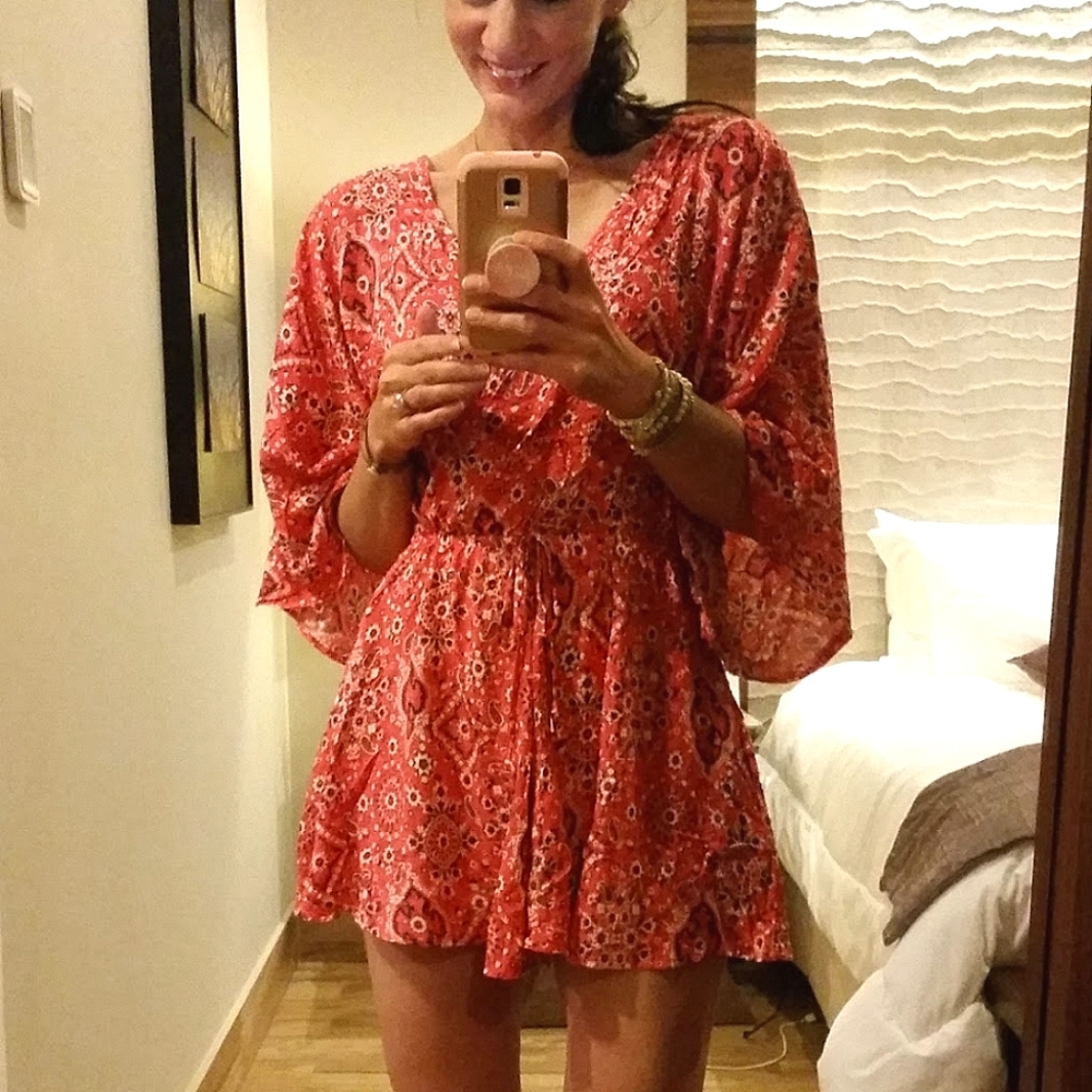 Lovestitch Paisley Print Romper